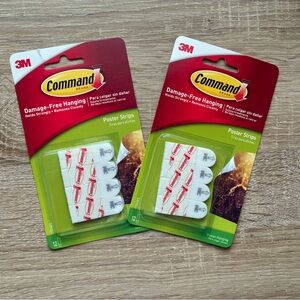 24 Poster Command Strips - NWT